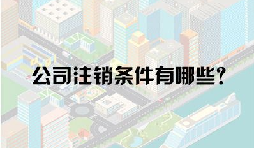 公司注冊后到了什么地步才能允許公司注銷